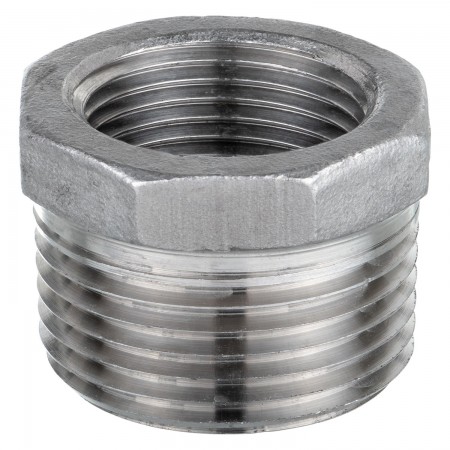 REDUCER MALE/FEMALE THREADED SS 316 - 3/8" X 1/4" (MNPT X FNPT)
