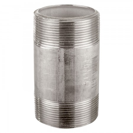 NIPPLE SCHEDULE 40 MALE THREADED SS 316 - 2" X 4" (MNPT X MNPT)