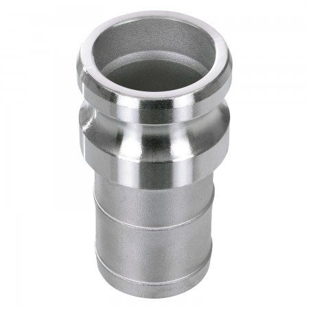CAMLOCK ADAPTER STAINLESS STEEL - PART E - 2"