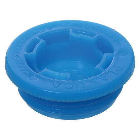 PLASTIC DRUM PLUG BLUE - 2" COARSE THREAD