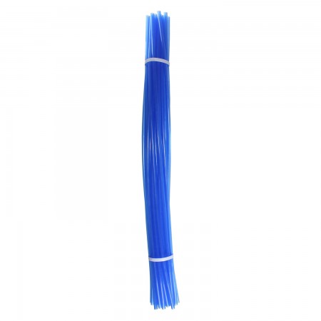 STRAIGHT DROP LINE 40" - DSD STARS SEMI-FLEXIBLE 3/16" BLUE (25/PKG)