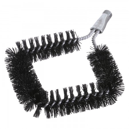 FLUE PAN TRIANGULAR BRUSH BLACK NYLON