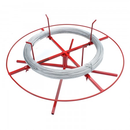 HORIZONTAL WIRE AND TUBING REEL FOR #9 WIRE AND 5/16" TUBING